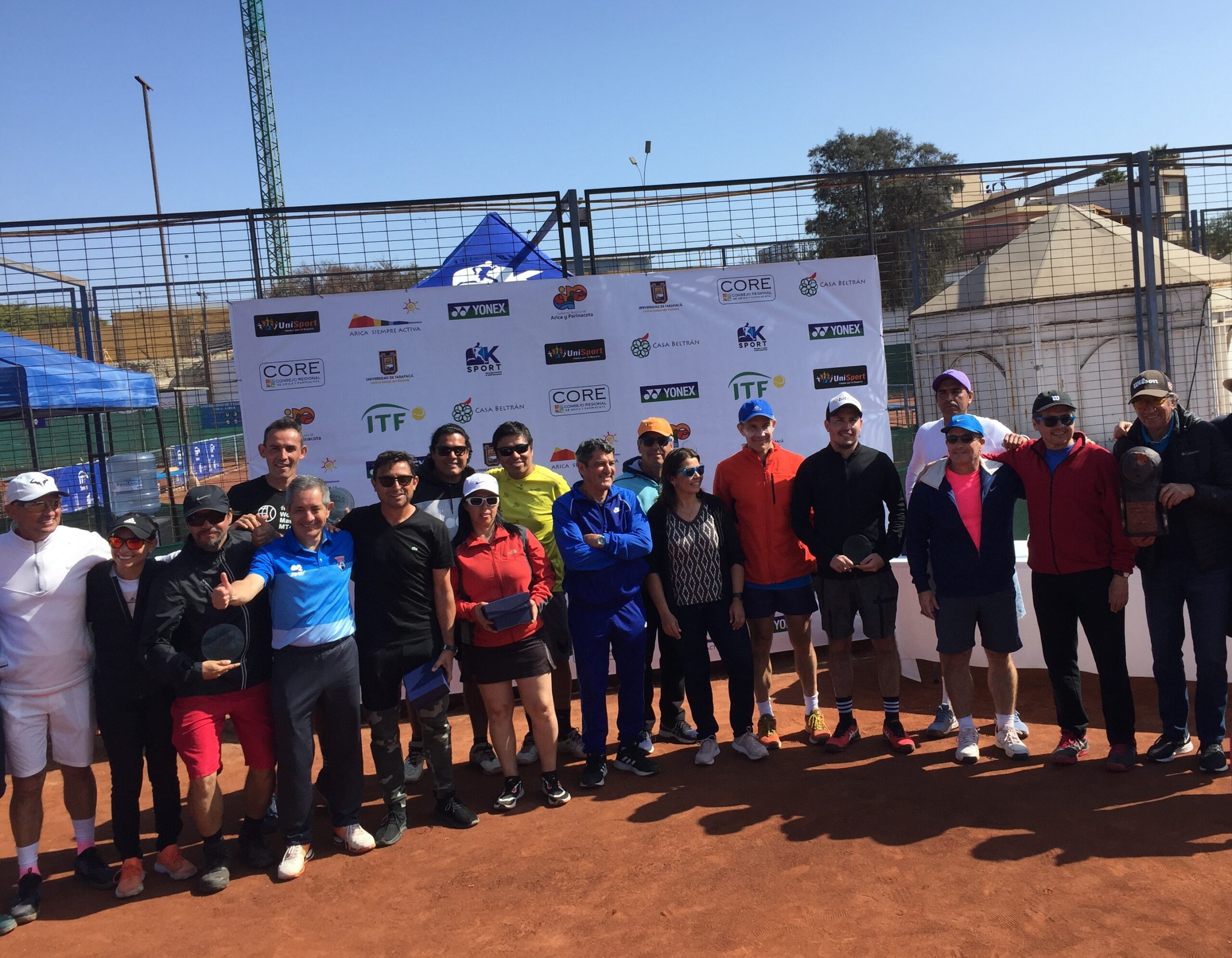 El tenis master tour “Copa Arica” cerró con alto nivel competitivo