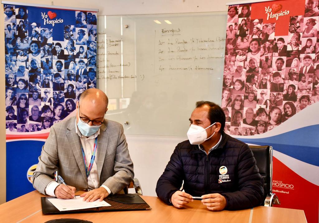 Municipio de Alto Hospicio amplía acuerdo de colaboración con la ACHS para afiliación de trabajadores honorarios