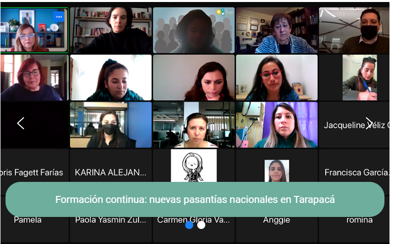 Formación continua: Nuevas pasantías nacionales en Tarapacá￼