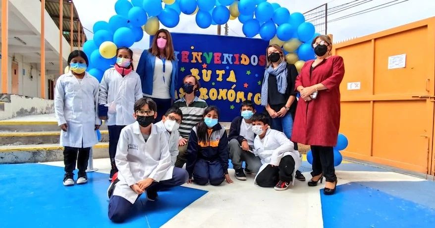 Estudiantes conocieron los misterios del universo en “La Ruta Astronómica”