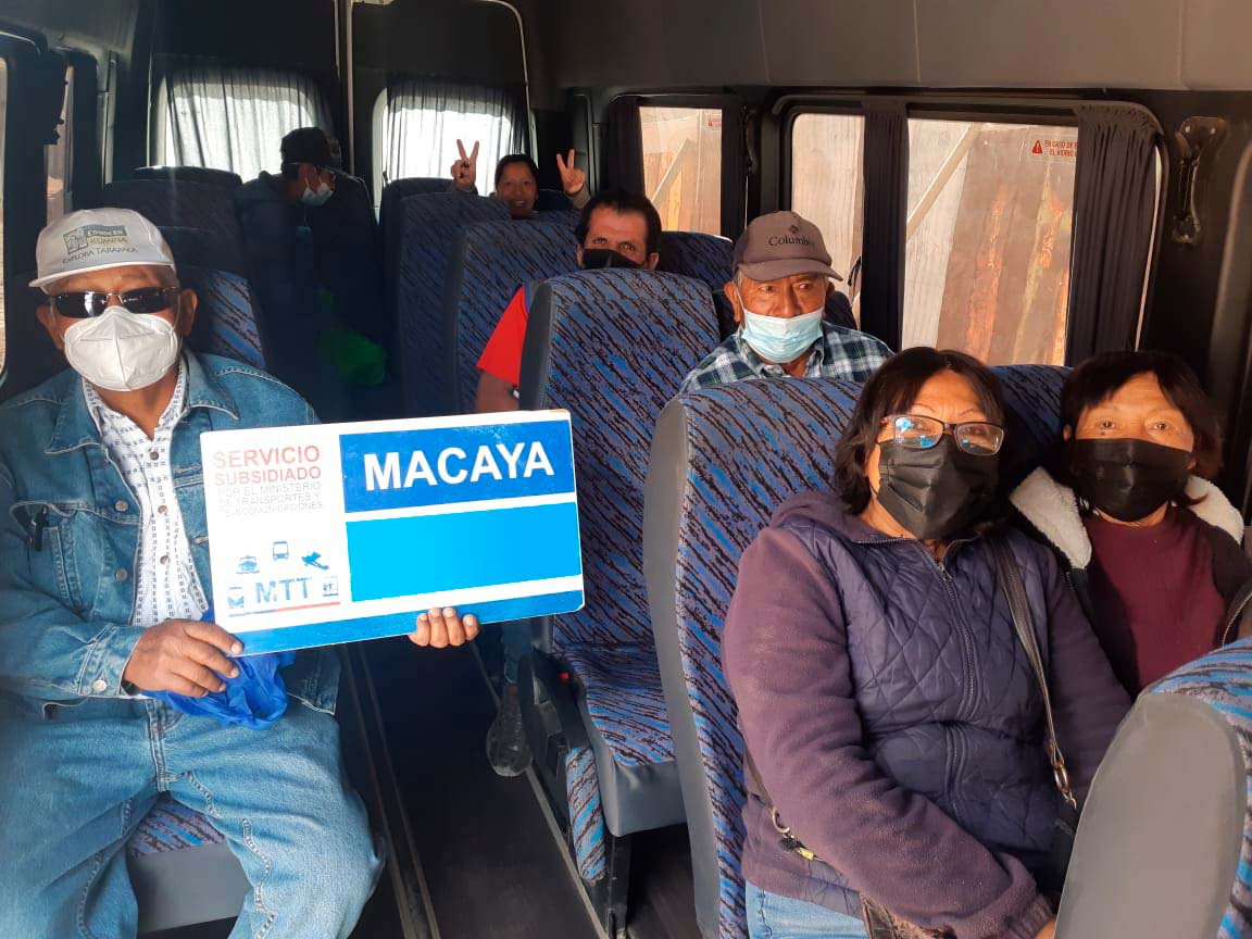 Elecciones: Transporte informó de 36 servicios gratuitos a zonas alejadas