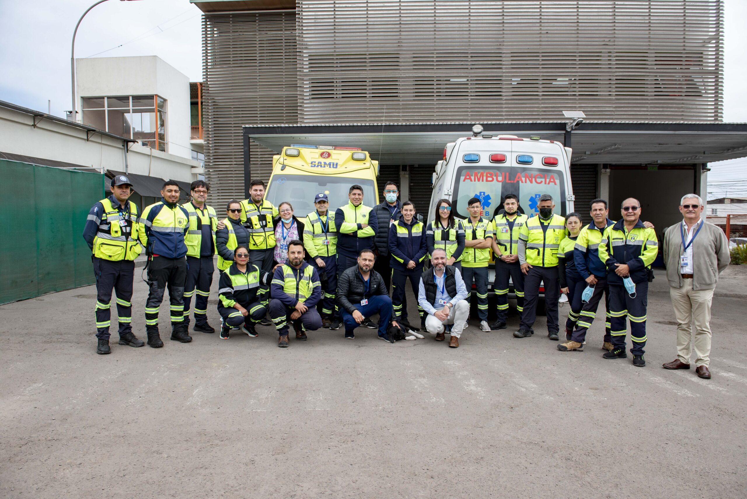 Servicio de Salud destaca trabajo de profesionales del SAMU en su día