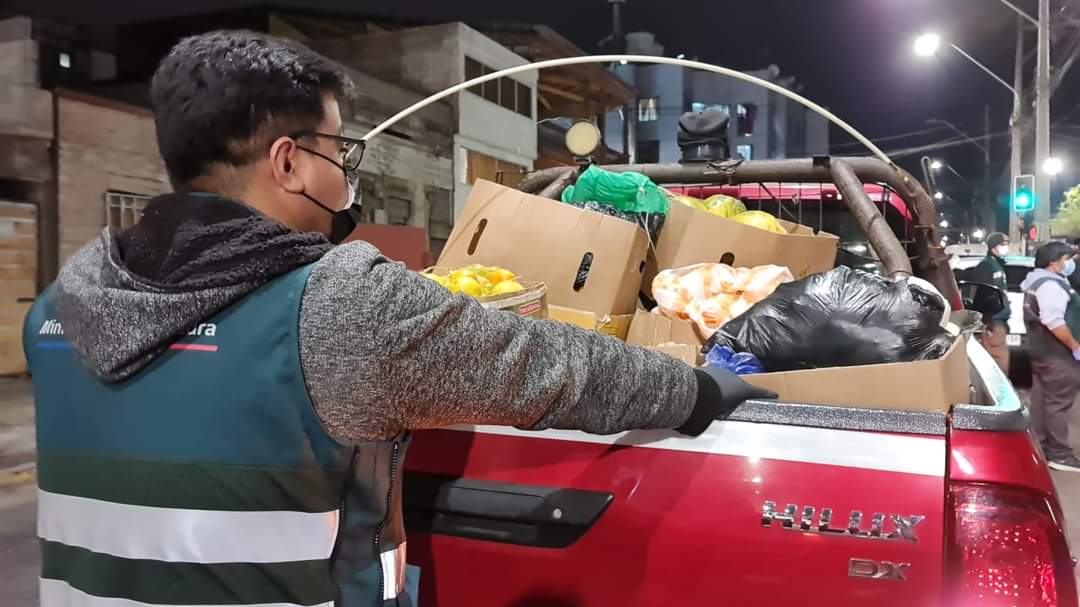 SAG Tarapacá retira de circulación 564 kilos de productos agropecuarios