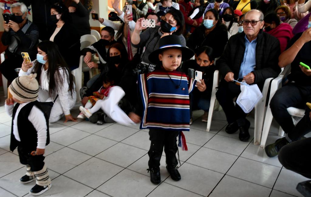 Párvulos del jardín infantil «Caritas de Sol” celebran Fiesta de la Chilenidad