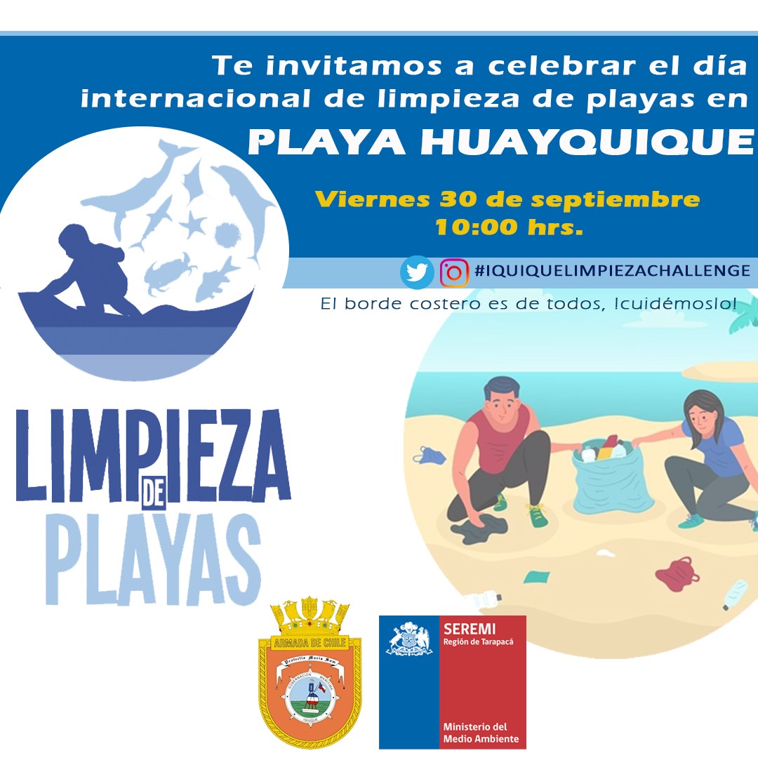  30 de septiembre: Día Internacional de la Limpieza de Playas￼