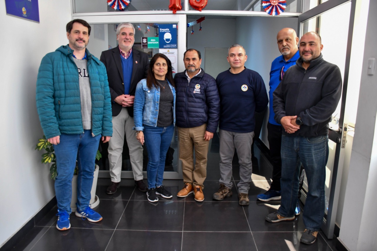 Dirigentes de la Federación de Judo sesionaron con alcalde de Alto Hospicio