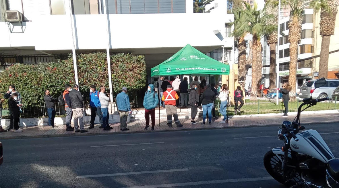 Carabineros informa de 55.110 excusas acogidas a nivel nacional y reporta al menos seis incidentes; en Iquique 7 mil 161 excusas