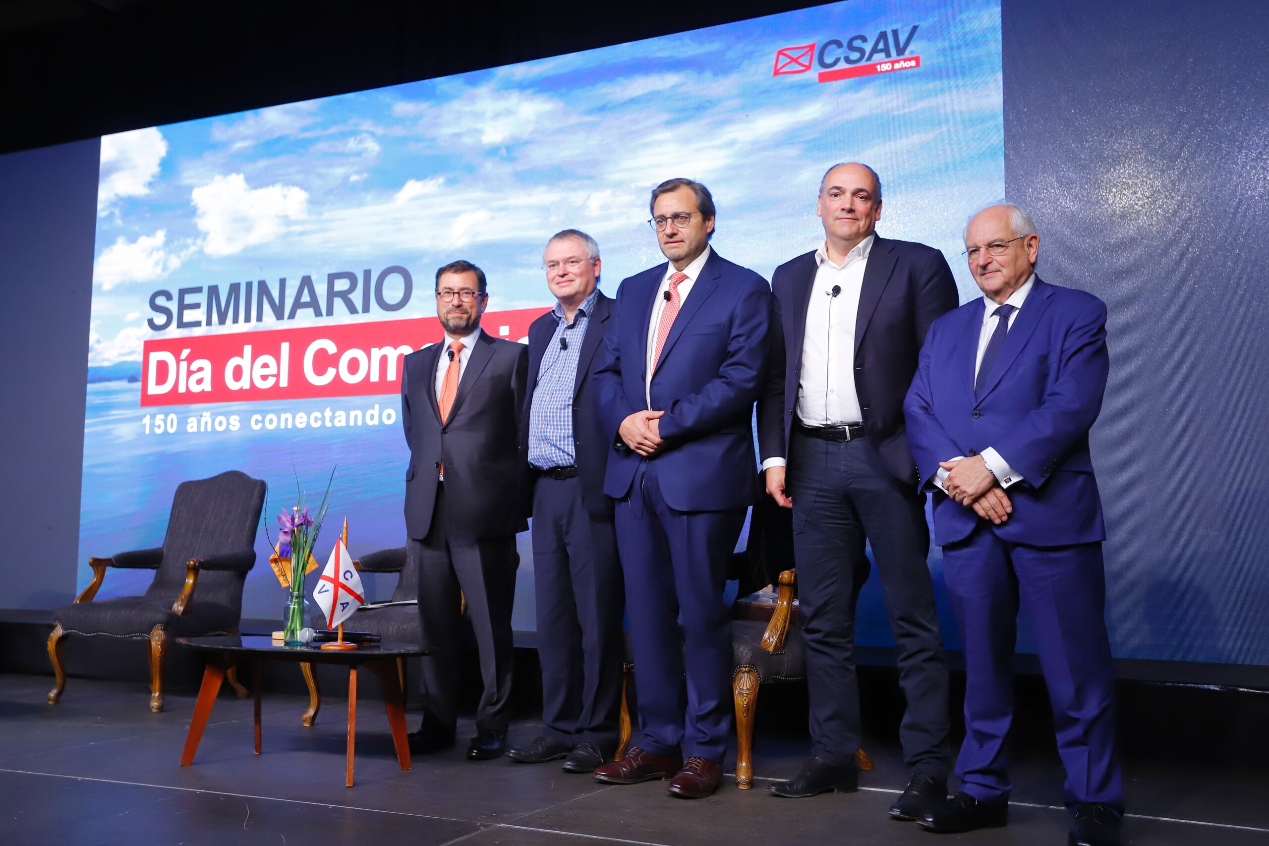 Sudamericana de Vapores (CSAV) celebra sus 150 años con el Día del Comercio Global