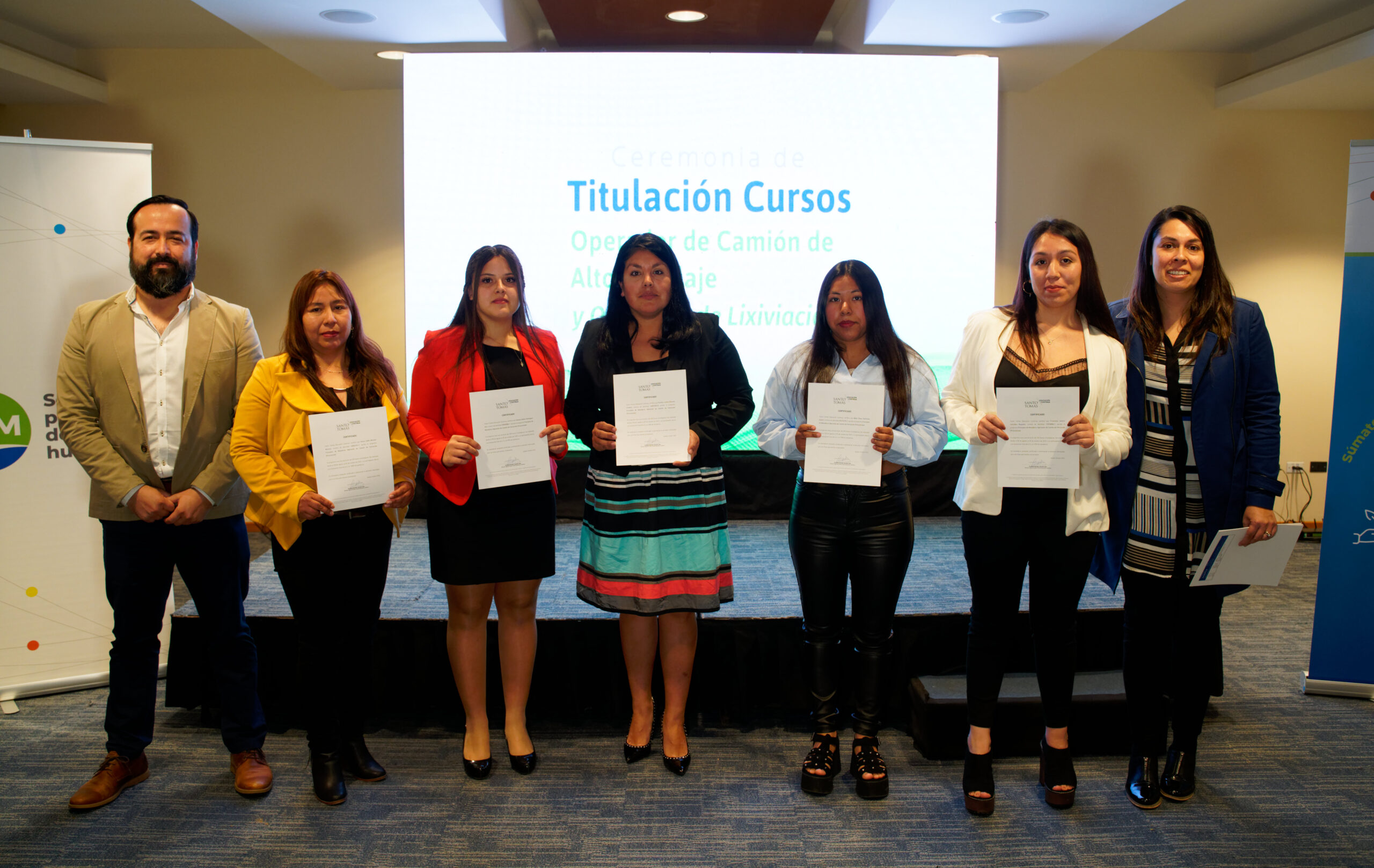 47 jóvenes de Tarapacá se certifican para desempeñarse en la industria minera