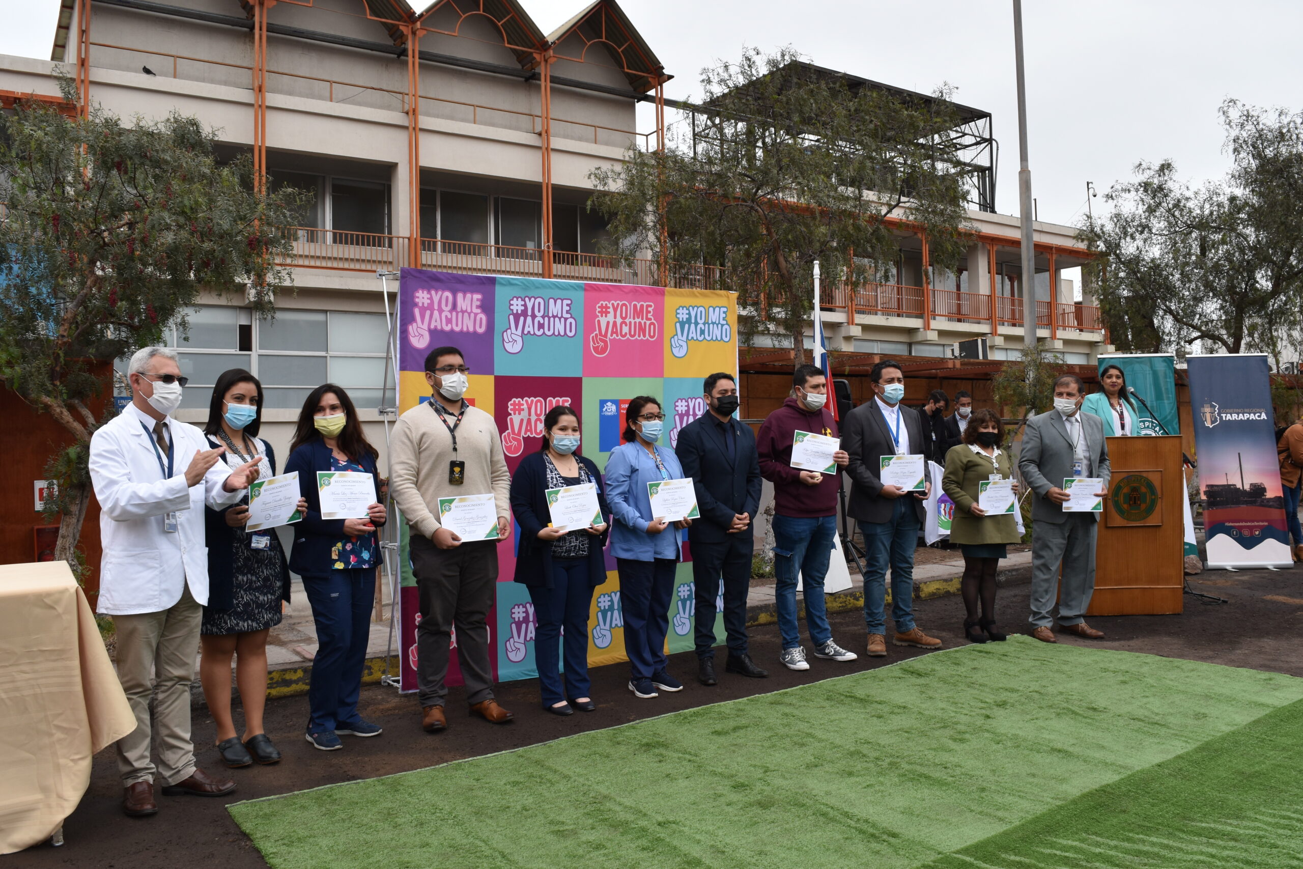 Hospital «Doctor Ernesto Torres Galdames» celebra135 aniversario con reconocimiento a su personal￼
