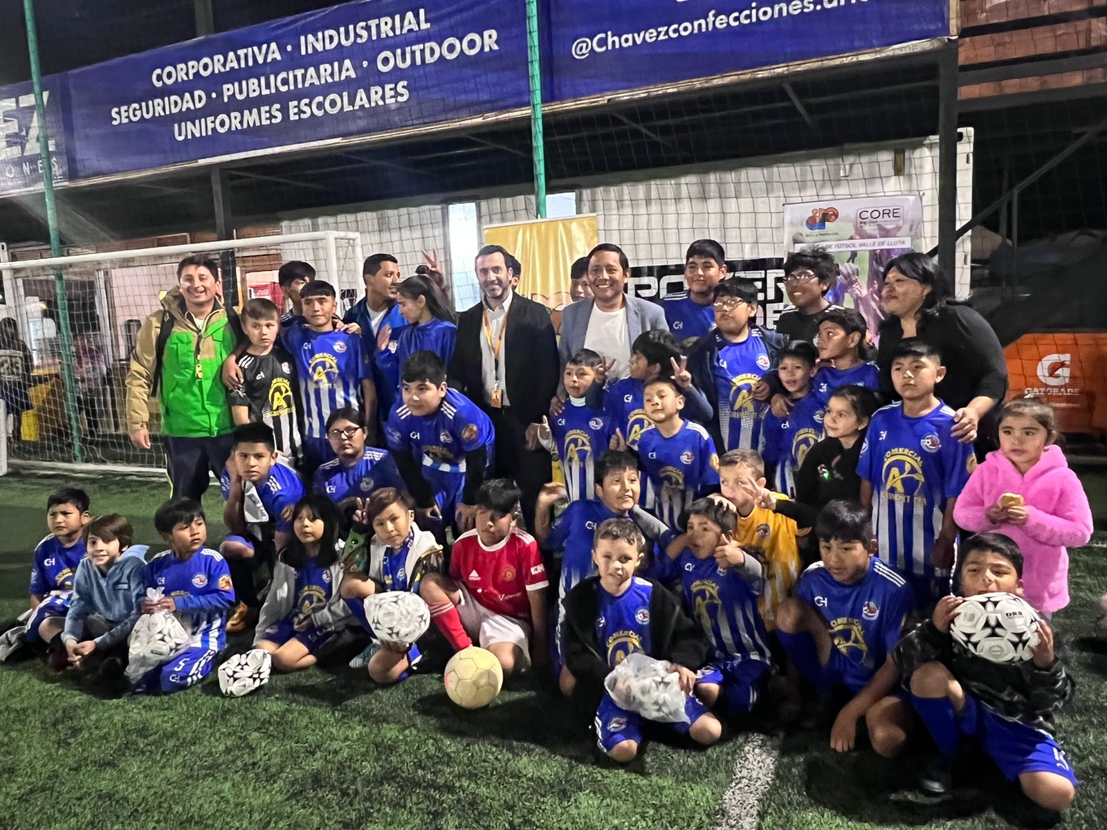 Niños de Lluta serán favorecidos mediante proyecto deportivo financiado con el 7 % FNDR