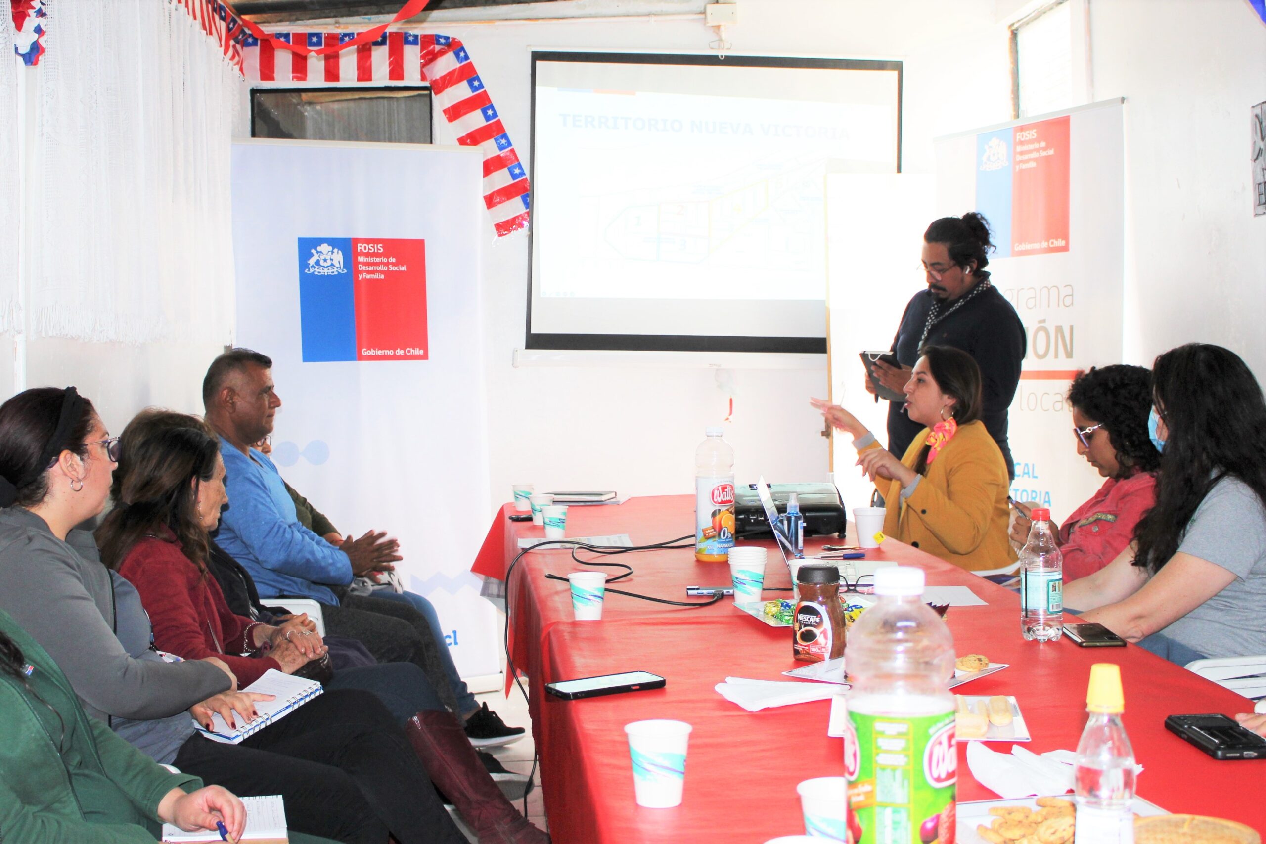 Vecinos de Población Nueva Victoria conforman “Grupo Motor” bajo el Programa Acción Local de FOSIS