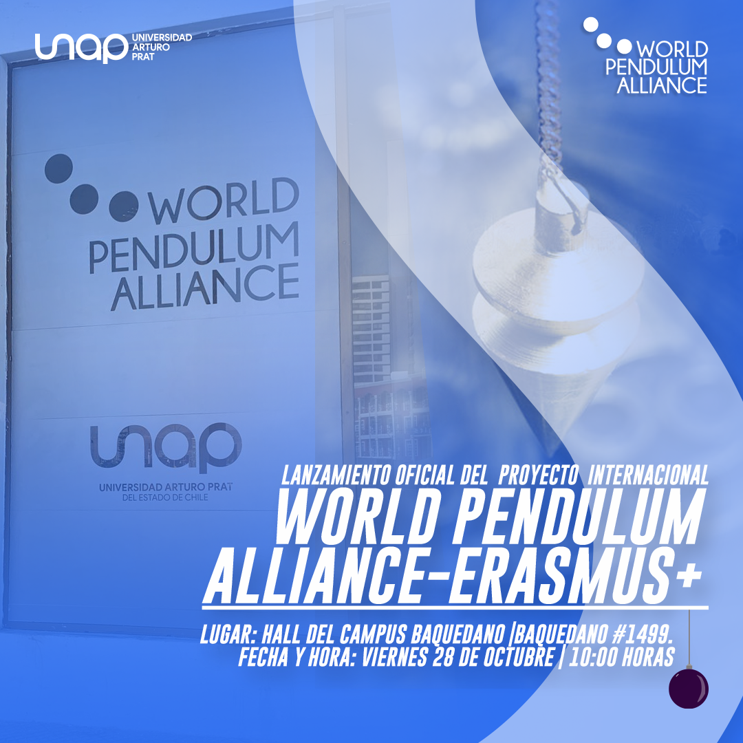 Hoy lanzamiento oficial del proyecto internacional World Pendulum Alliance- Erasmus+ en Escuela de Arquitectura de la UNAP￼