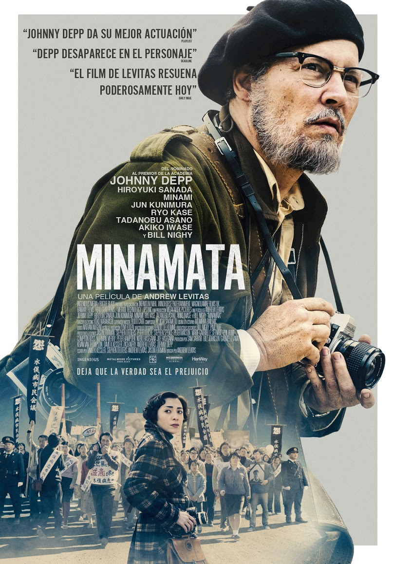 Johnny Depp: «Minamata», estreno sólo en cines el 17 de noviembre