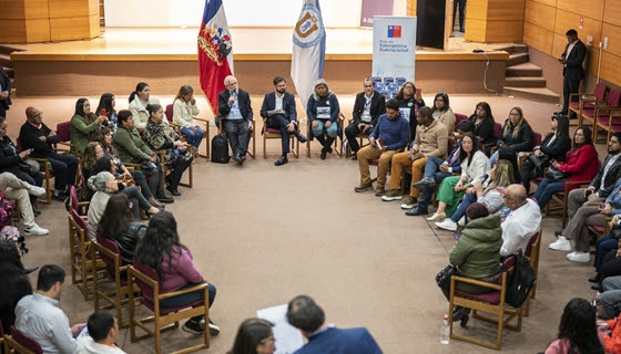 Presidente Boric participó en conversatorio con Comités de Vivienda de Antofagasta