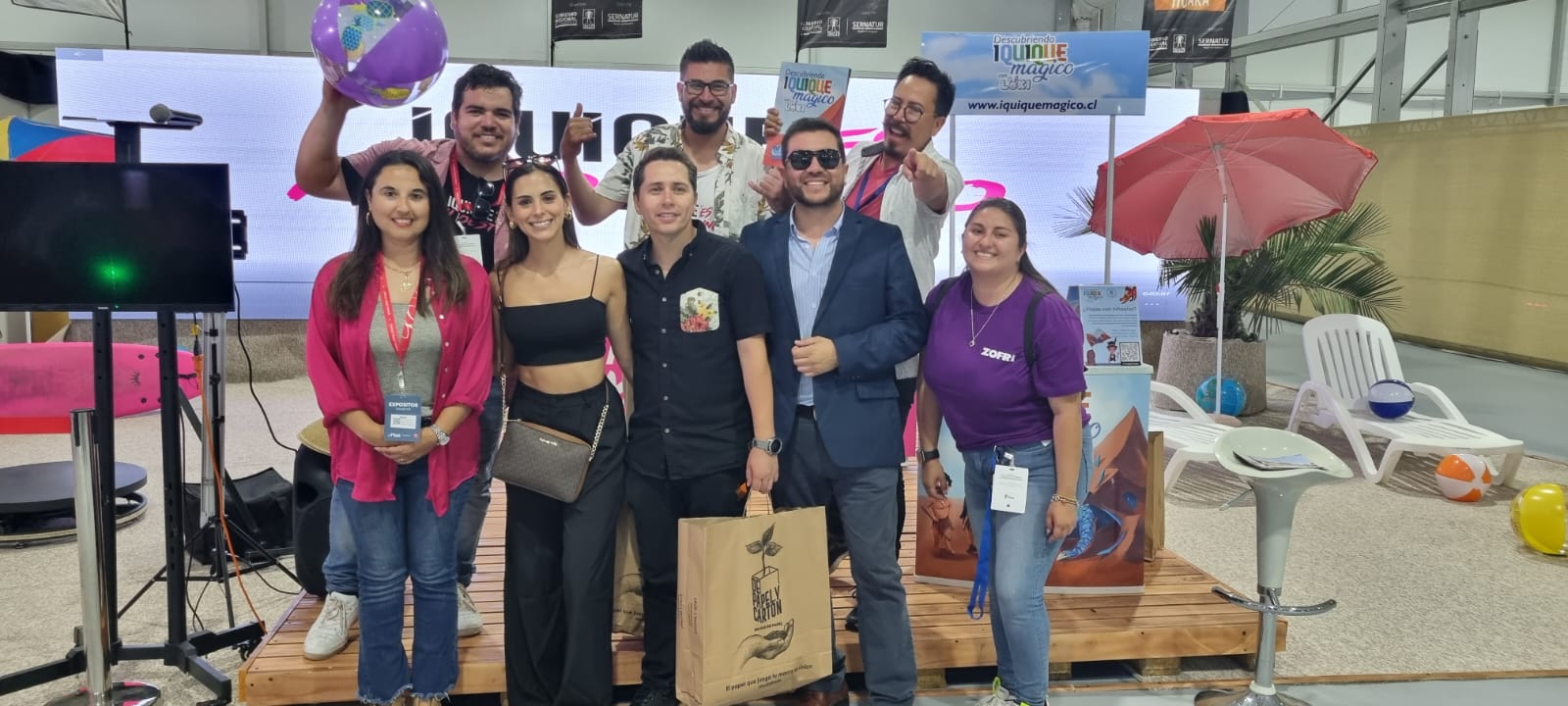 ZOFRI promociona la marca Tarapacá en Feria internacional de Santiago (FISA)