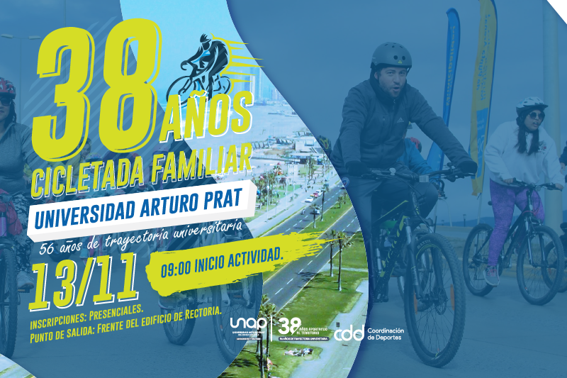 Con dos actividades familiares y deportivas UNAP espera reunir a miles de personas en Iquique