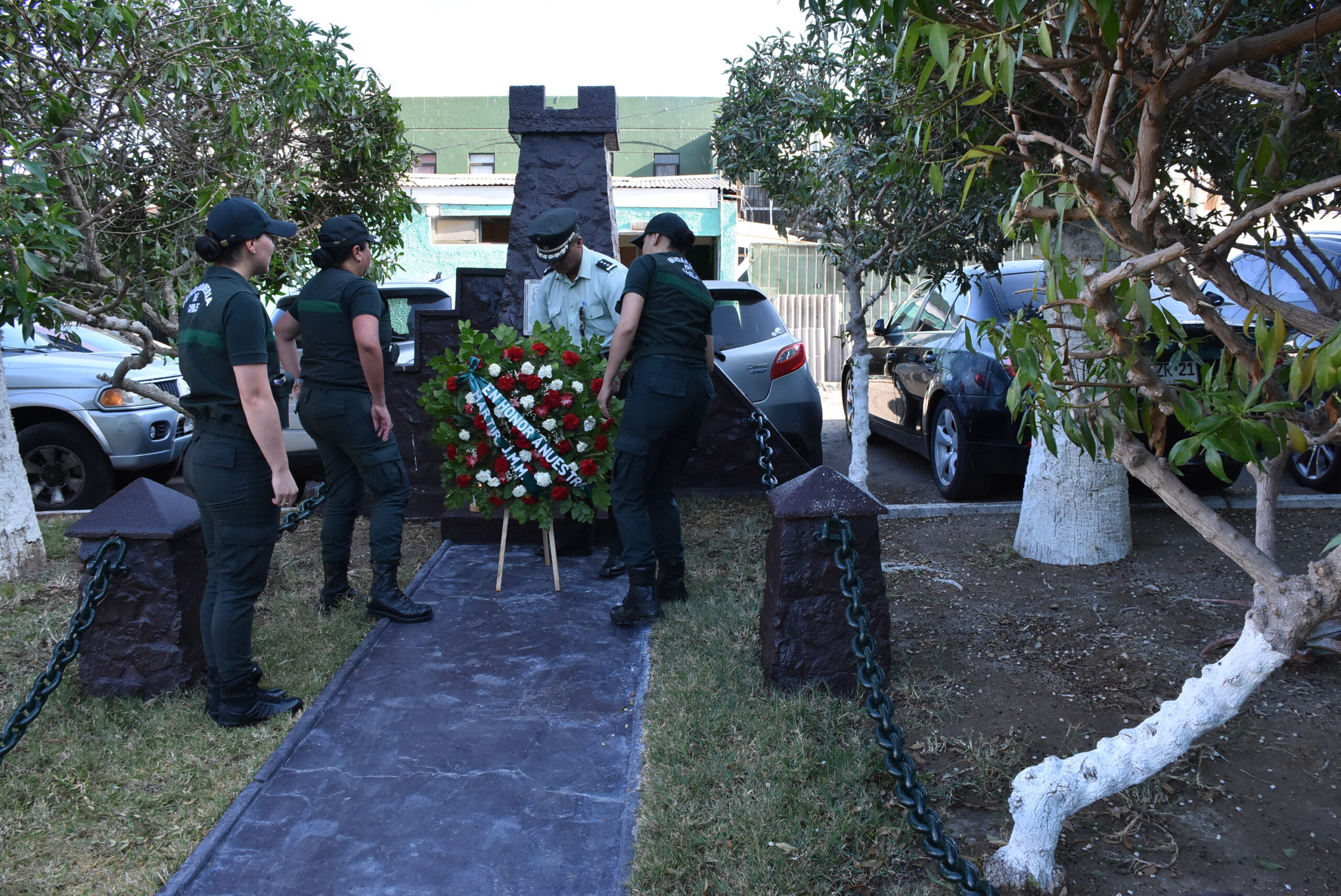 Personal de Gendarmería recordó al mártir del CCP Iquique, Juan Monsalve