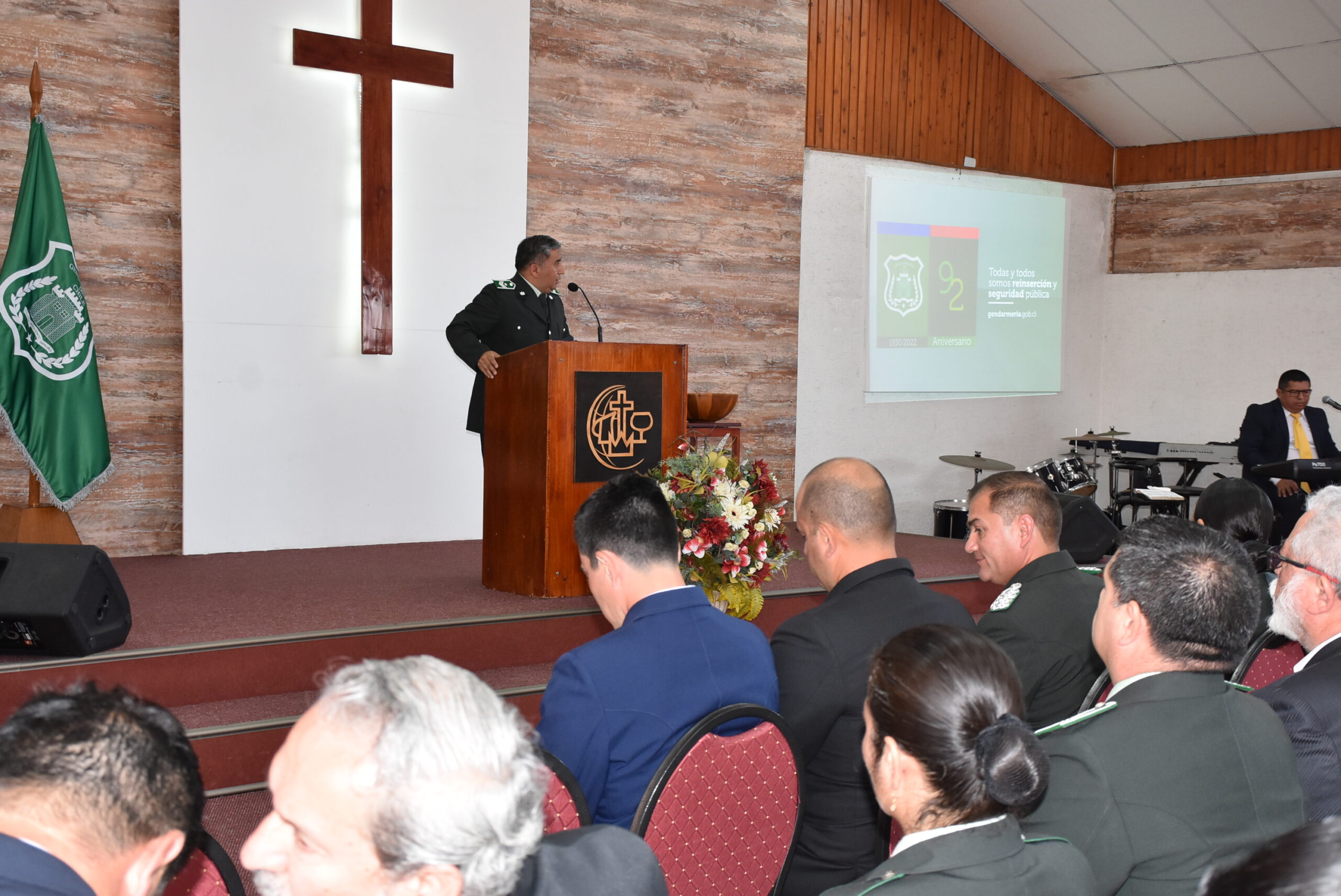 Comunidad evangélica oró por el bienestar de Gendarmería