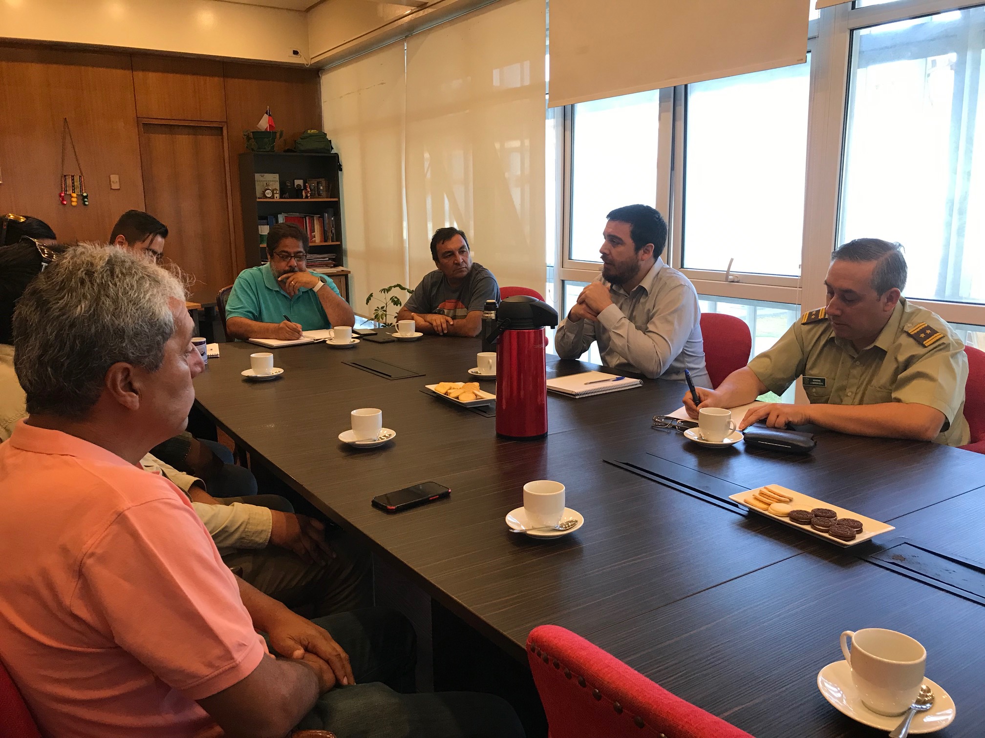 Delegado Presidencial tras reunión con gremio Fuerza del Norte: «El Gobierno vela por mantener el libre comercio y el orden público»