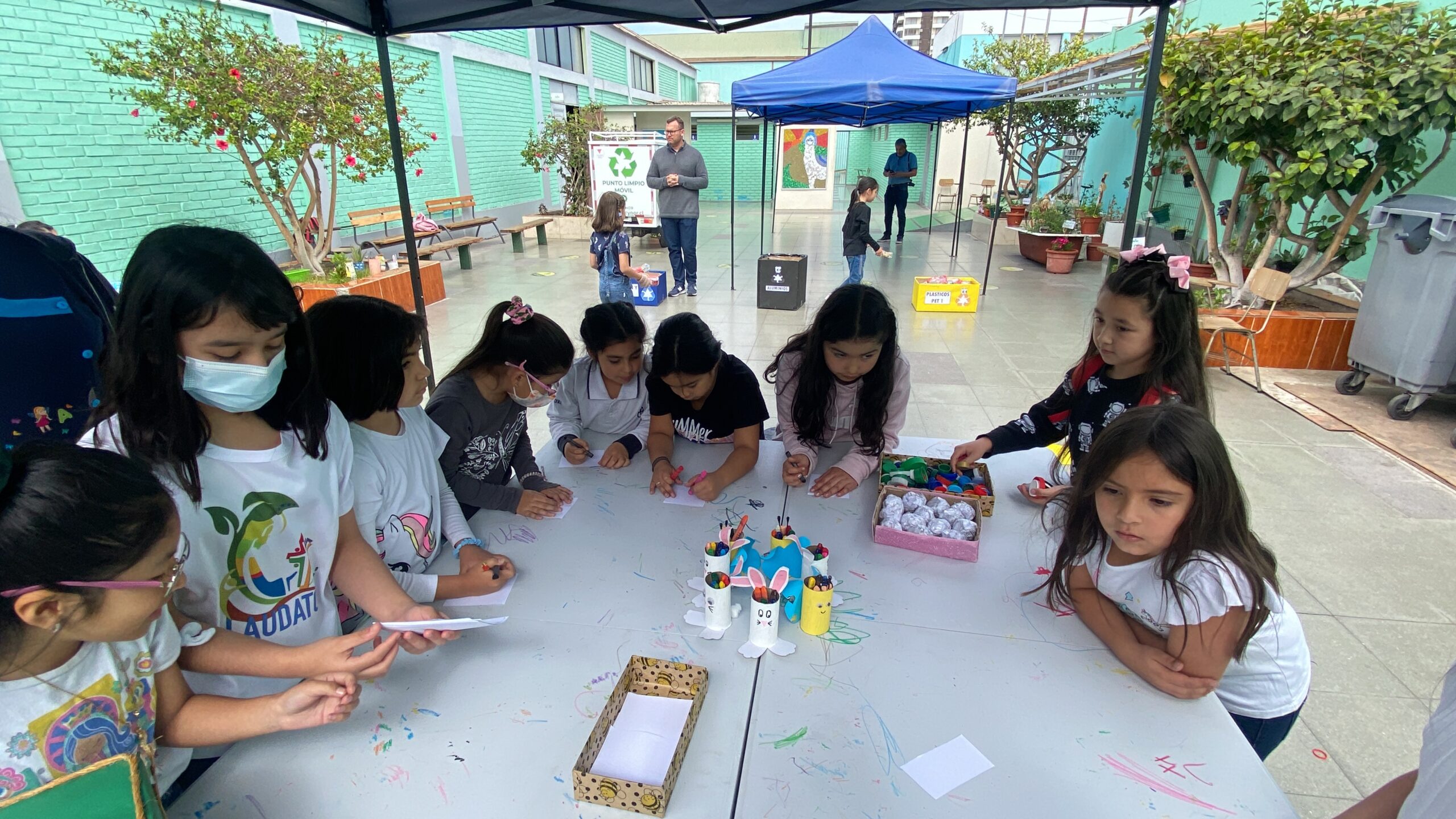 Museo Ecológico de Recynor realizó exitosa capacitación ambiental en Liceo María Auxiliadora