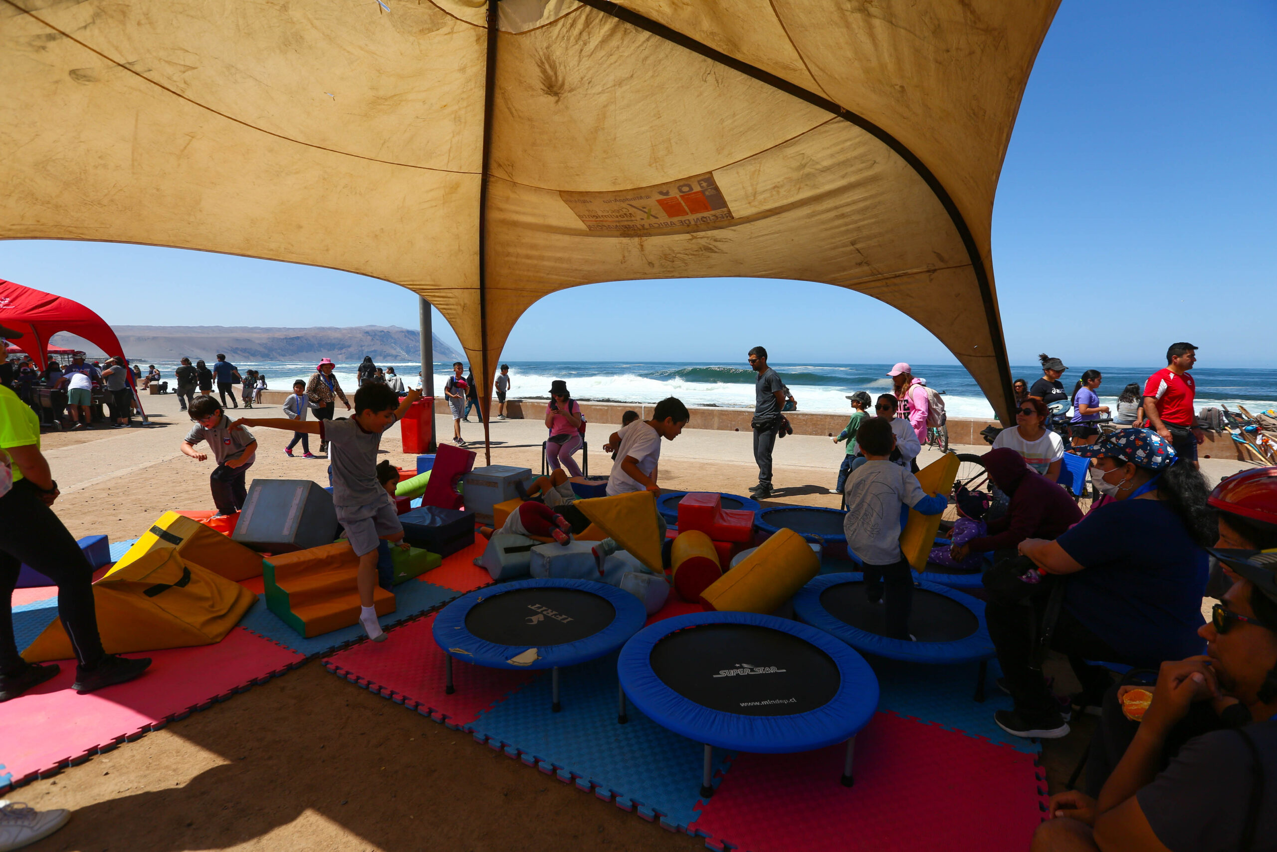 Festival Deportivo IND transformó la ex Isla Alacrán en un epicentro deportivo