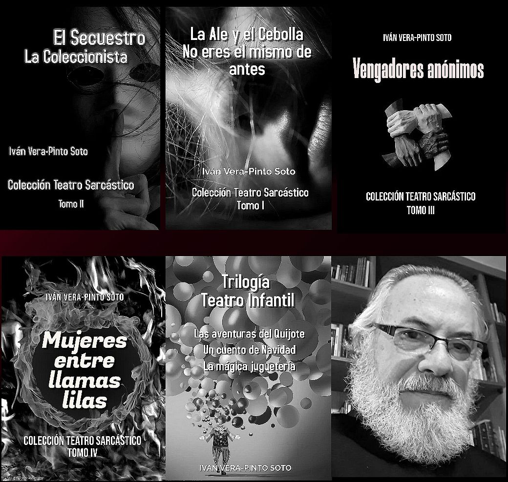 Escritor Iván Vera-Pinto realiza lanzamiento de una colección de libros
