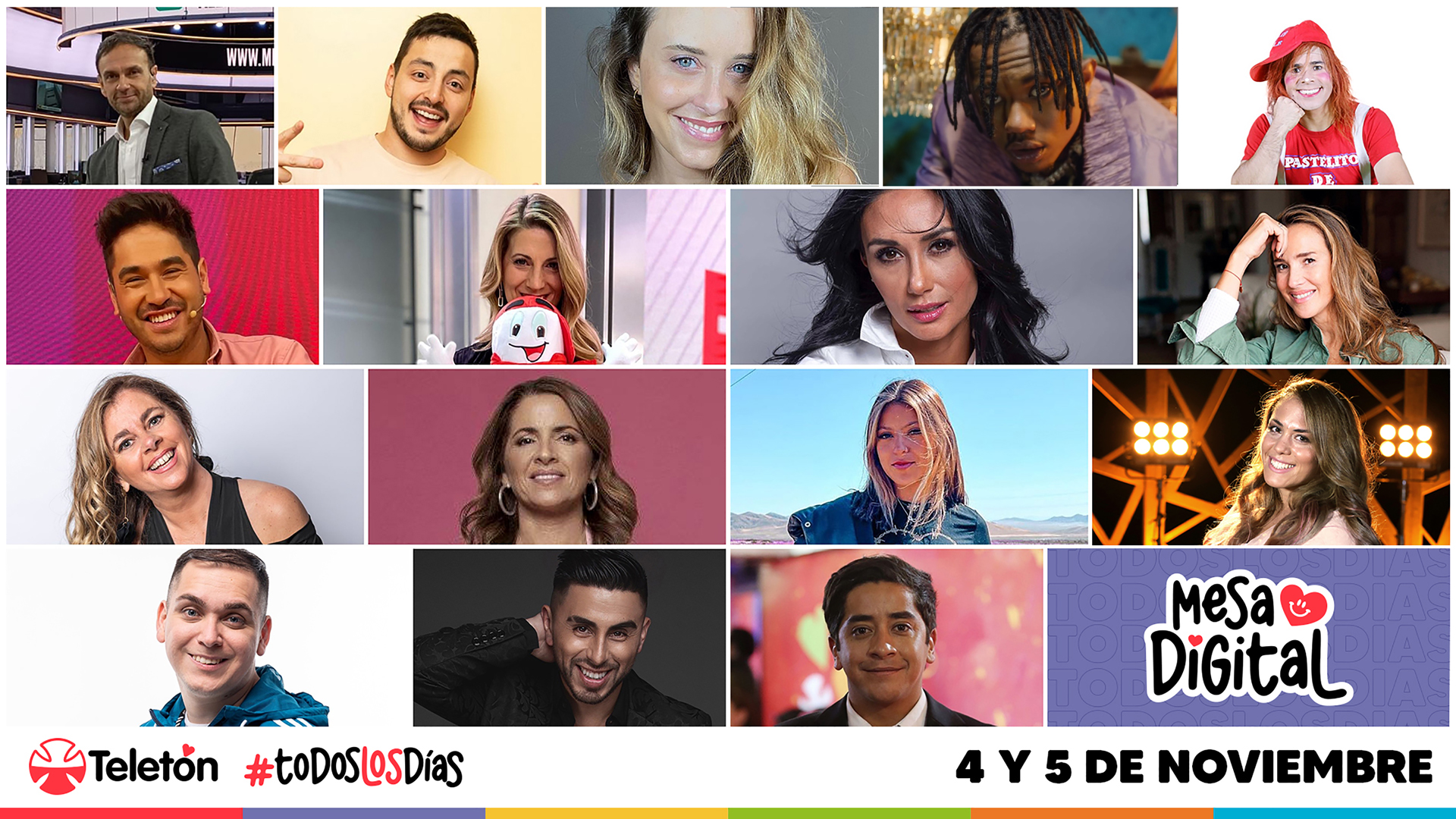 Mesa Digital 2022 de Teletón trae sorpresas: El estreno de Polimá y el regreso de Pamela Díaz