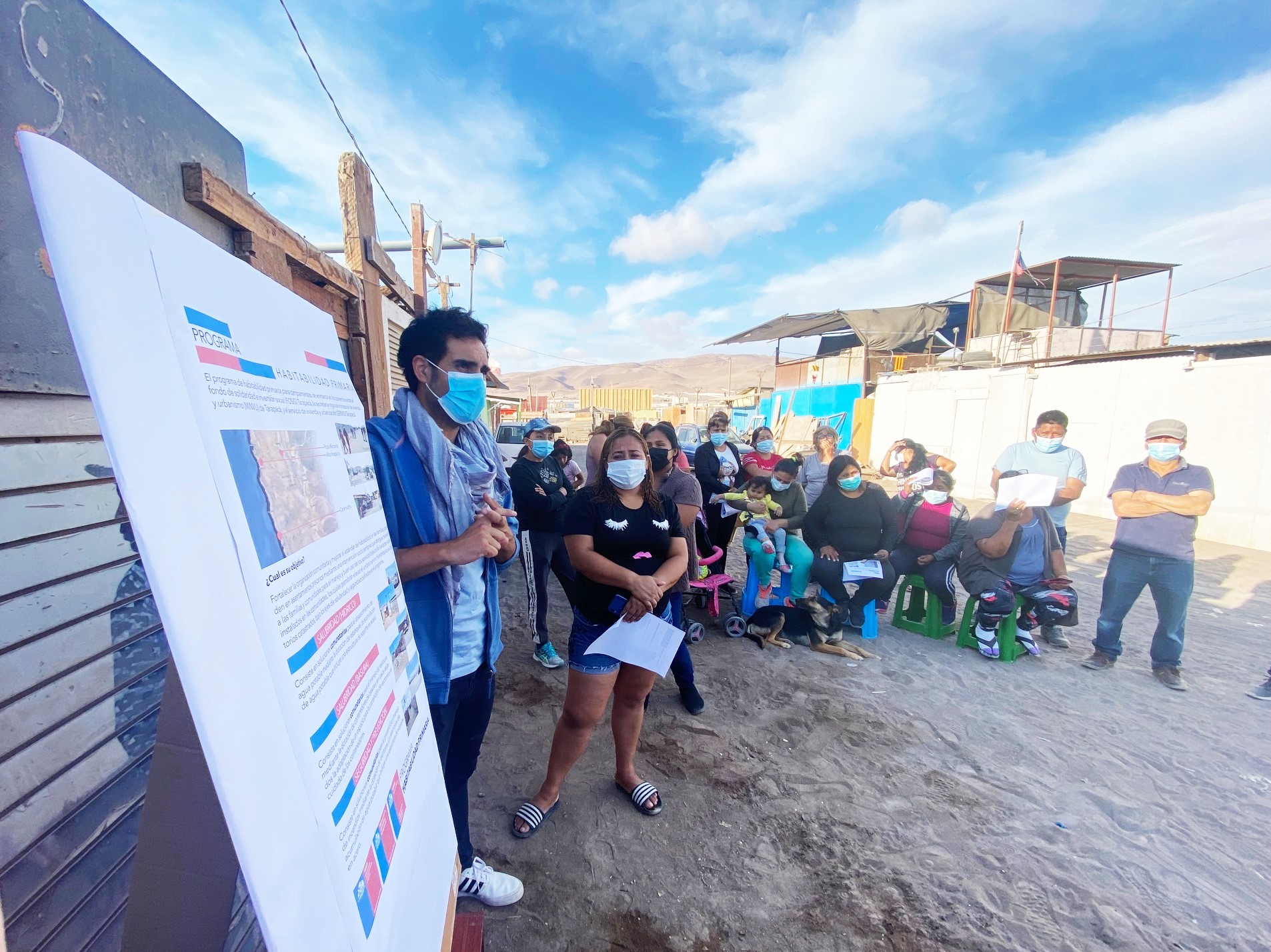 «Habitabilidad Primaria para Campamentos» mejora la calidad de vida a más de 600 tarapaqueños