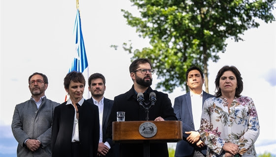 Presidente Boric finaliza gira por La Araucanía