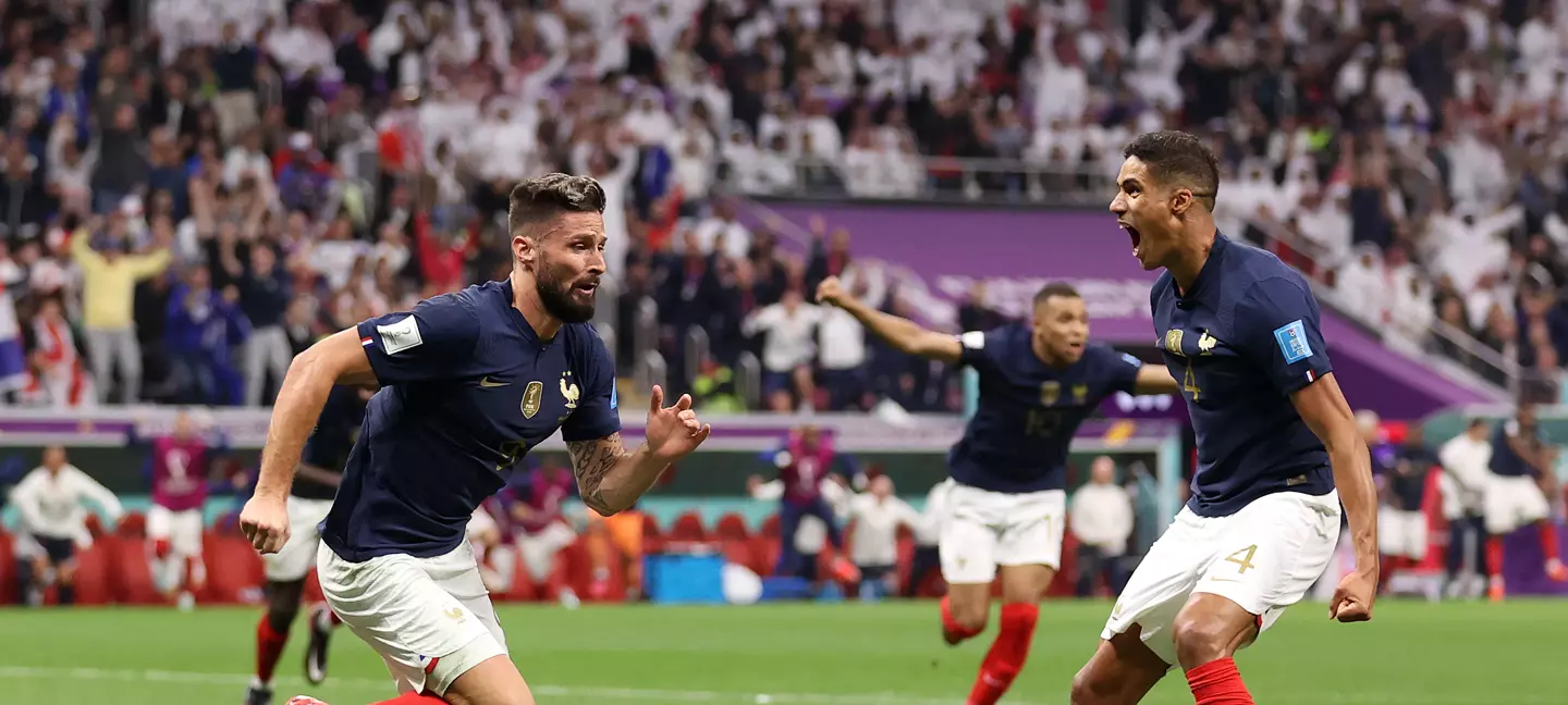 Francia superó a Inglaterra y está en semifinales