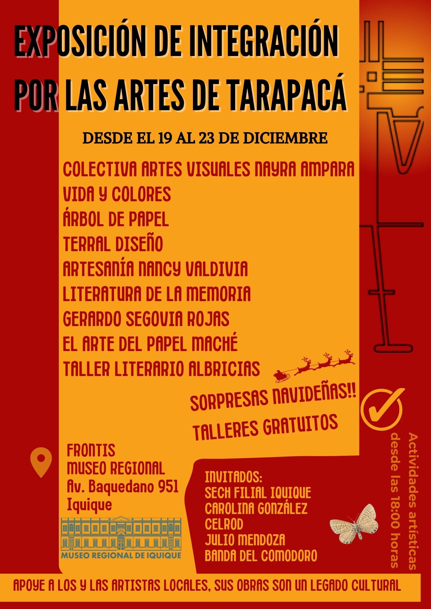 Exposición de Integración por las Artes de Tarapacá