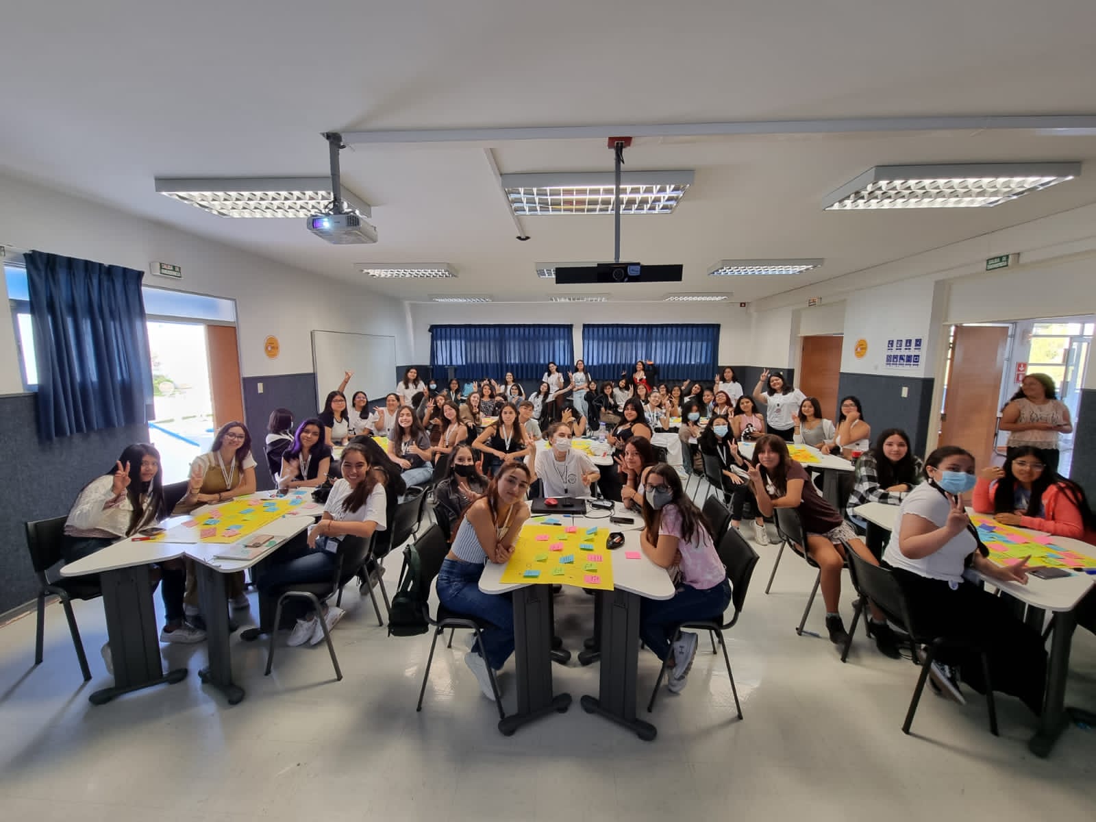 Alrededor de 50 participantes convocó el Primer Campamento Niñas en STEM de la UCN