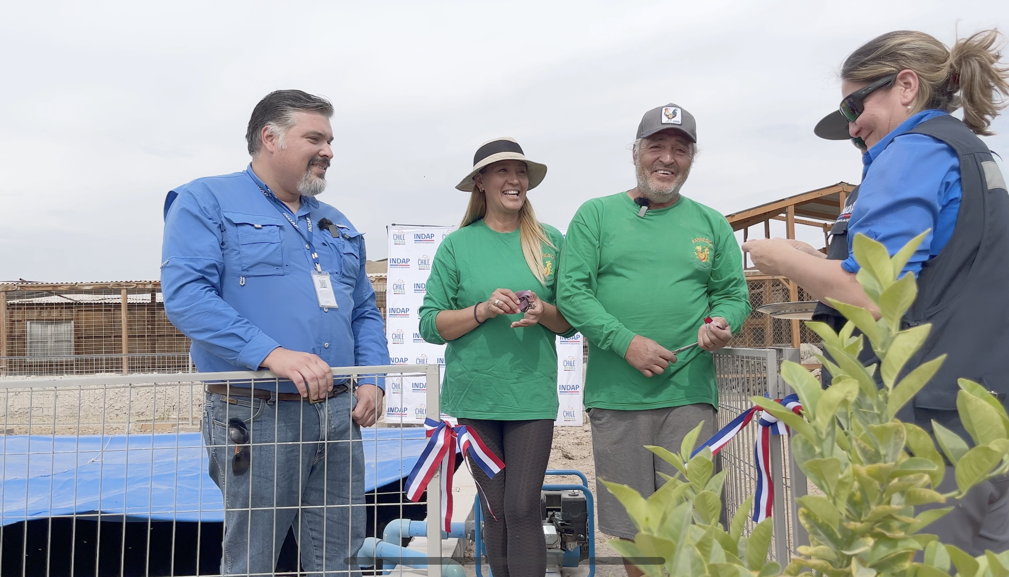 24 millones en proyectos de riego inauguró INDAP Tarapacá con usuarios