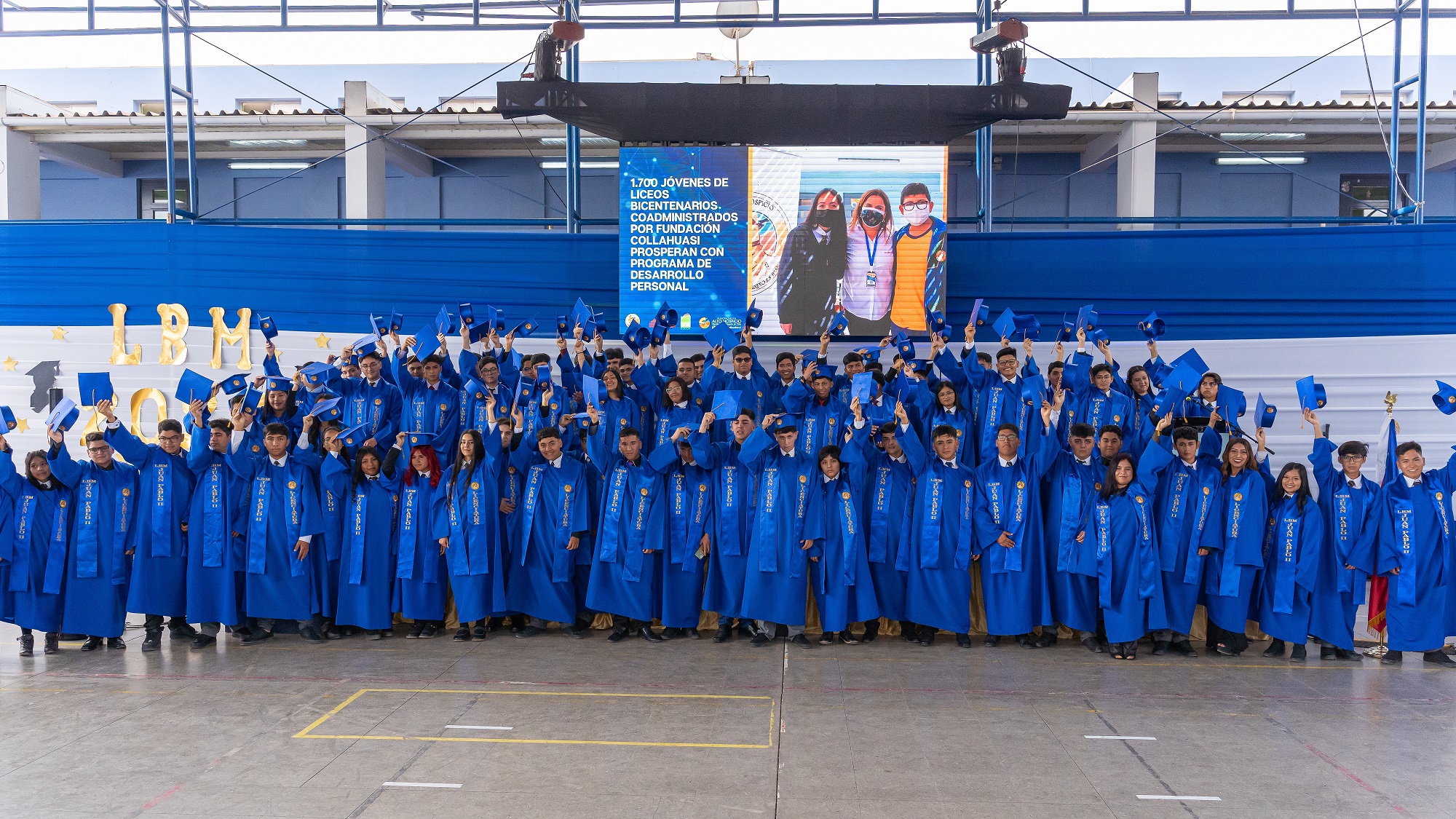308 jóvenes de liceos coadministrados por Collahuasi se graduaron de enseñanza media