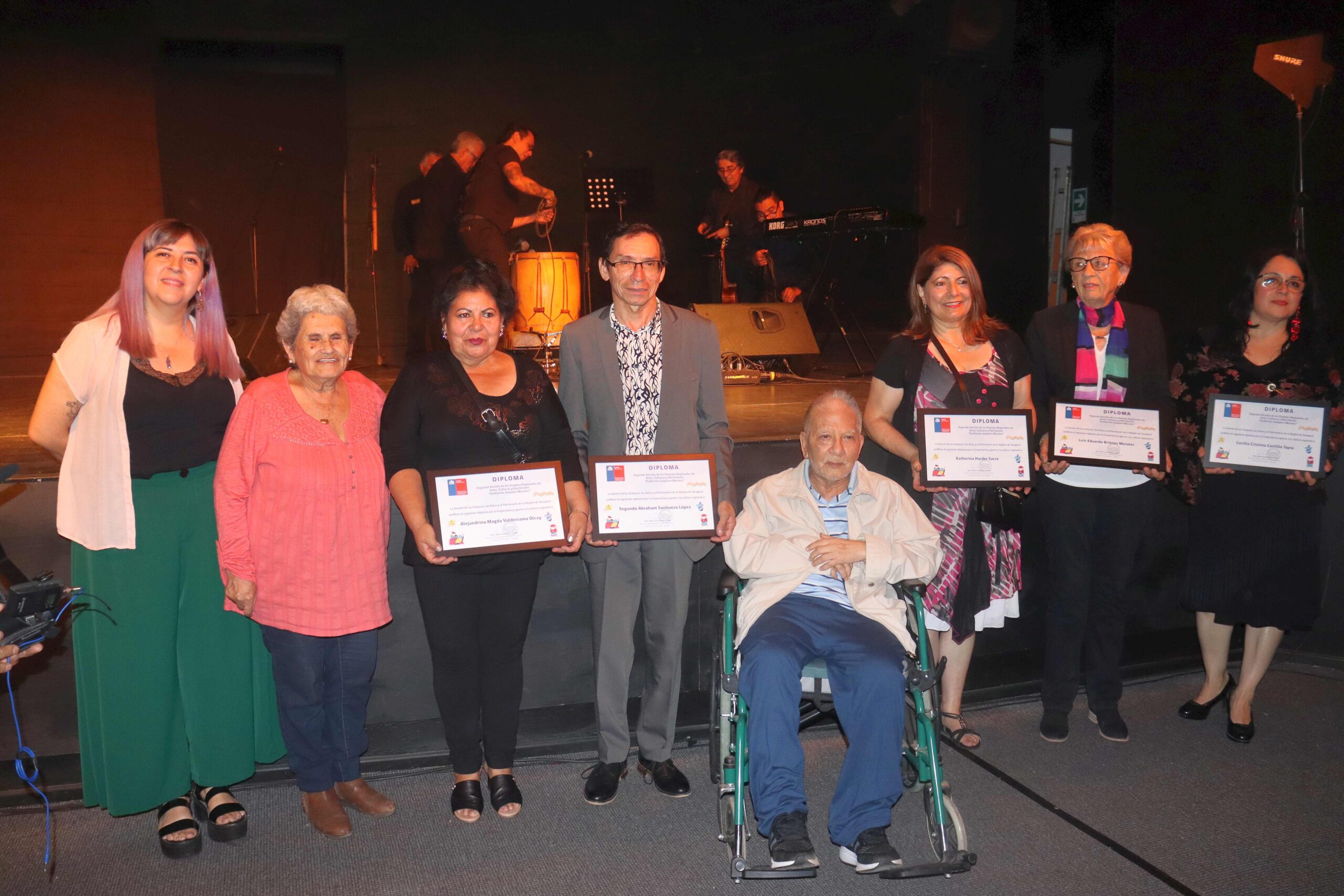 Destacados artistas de Iquique y Tarapacá recibieron Premio “Guillermo Jorquera Morales”