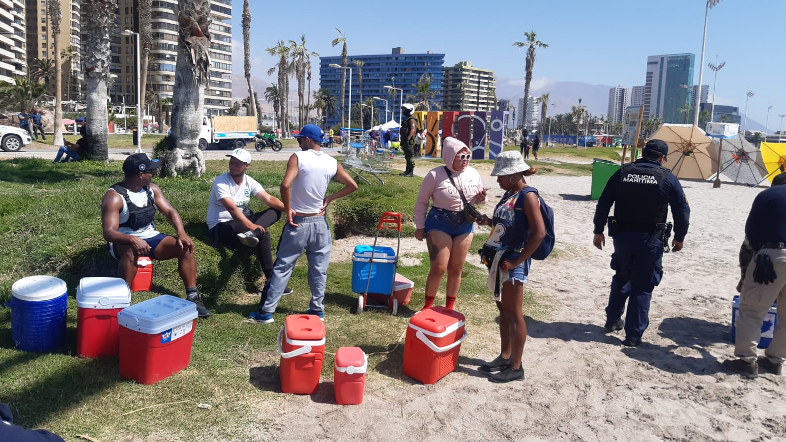 Delegación Presidencial coordinó fiscalización en borde costero de Iquique