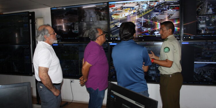 CORE Tarapacá aprobó proyecto que aumenta a 50 las cámaras de vigilancia en Iquique
