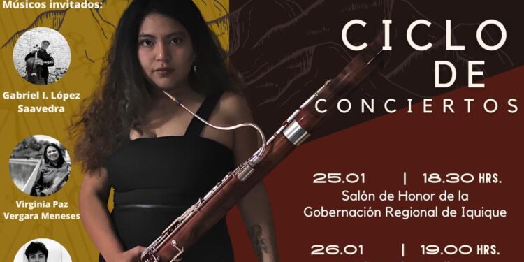 Fagotista aymara Tamara Cortés Araya ofrecerá tres conciertos