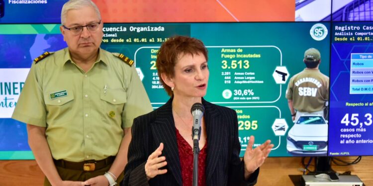 Ministra del Interior, Carolina Tohá, en Iquique
