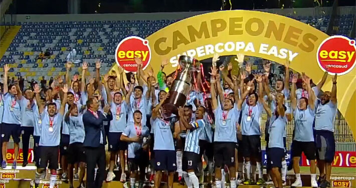 Magallanes alzó la Supercopa luego de vencer a Colo Colo en penales