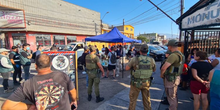 Delegación Presidencial realiza operativos de fiscalización en locales establecidos y comercio informal de Iquique