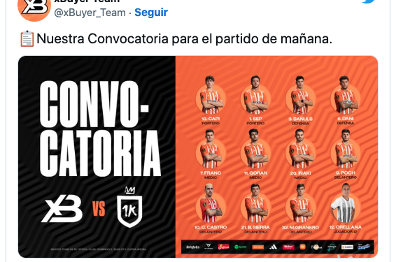 Fabián Orellana se sumó al equipo xBuyer de la Kings League