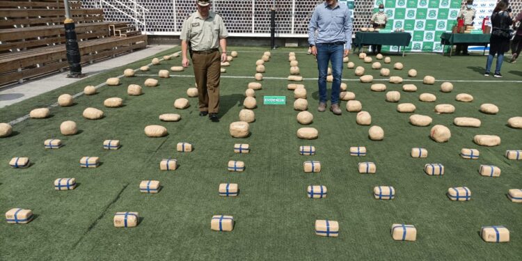 Ocho formalizados y 312 kilos de droga incautada en procedimientos realizados en Antofagasta y María Elena