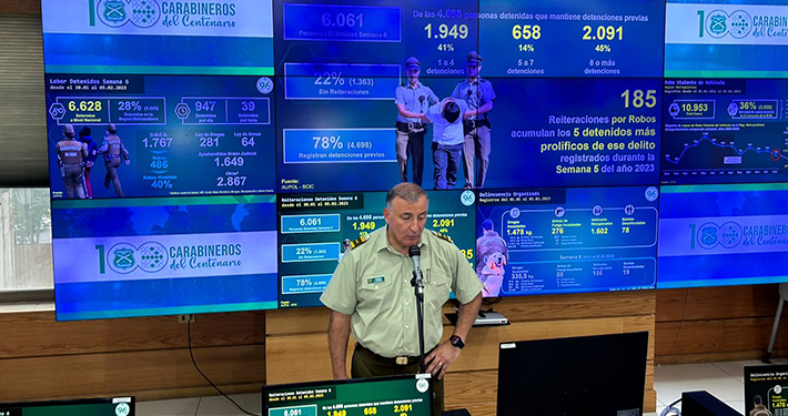 Carabineros ha detenido a 15 personas por su presunta responsabilidad en incendios forestales