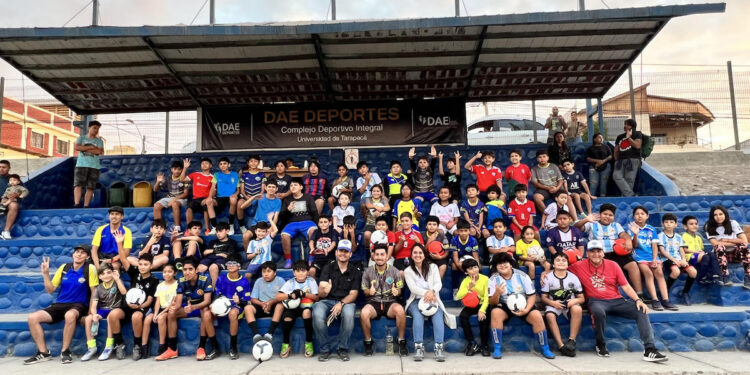 Entregan importante donación en equipamiento deportivo a Escuela de Formación