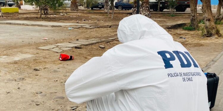 PDI investiga homicidio con arma de fuego