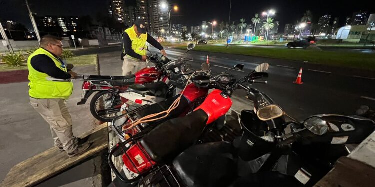 Sostenidas fiscalizaciones a conductores de motocicletas repartidoras