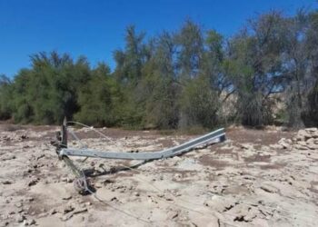 CGE finaliza con éxito trabajos de reconstrucción de red eléctrica que fue vandalizada en sector de Negreiros