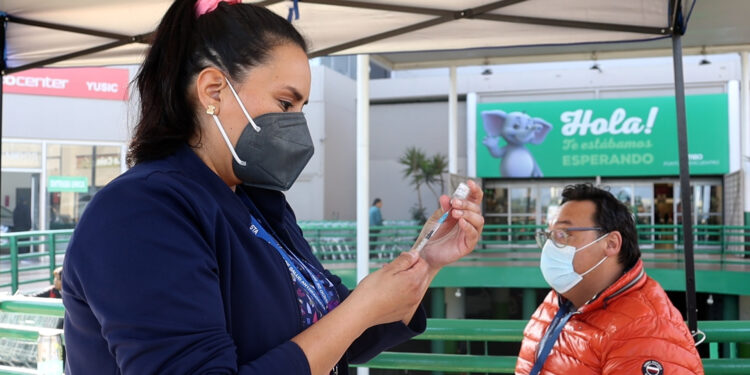 SSA cuenta con dos puntos de vacunación contra la influenza y el covid19 en sector Centro y Norte de la Ciudad